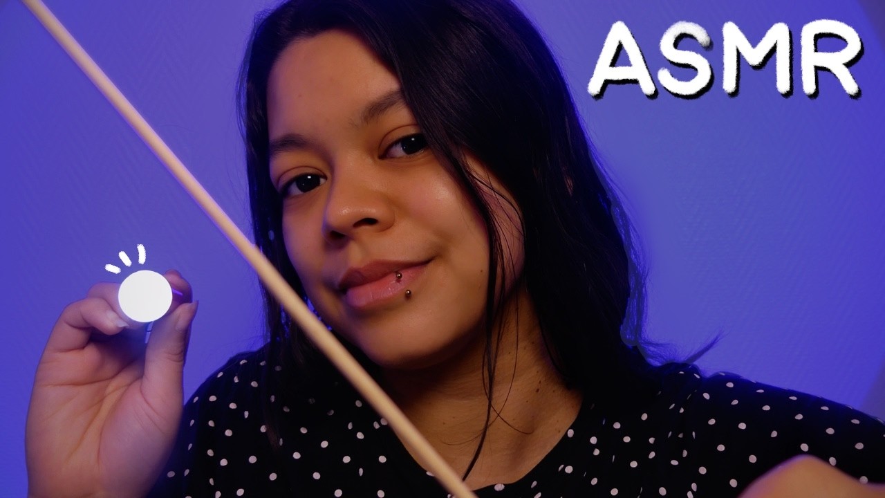 Suis mes instructions visuelles 👀🔦 | ASMR FR (cligne des yeux à la fin)