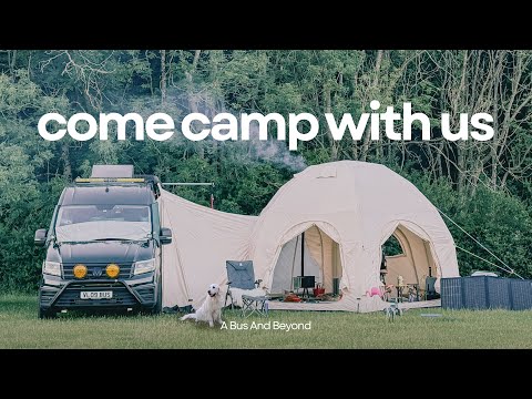 Our Most Comfortable Camping Setup Yet | NEW Glawning AIR