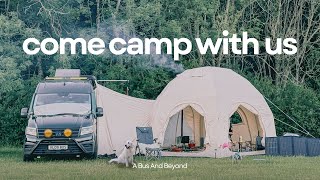 Our Most Comfortable Camping Setup Yet | NEW Glawning AIR