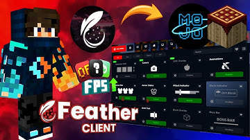 FEATHER CLIENT FOR MOJO & POJAVLAUNCHER 1.21.5 !Full tutorial!