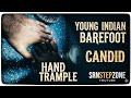Did You See That? 🐾 🥵Unknown Barefoot Stepped In My Hand (CANDID) Trampling | #trample #handtrample 