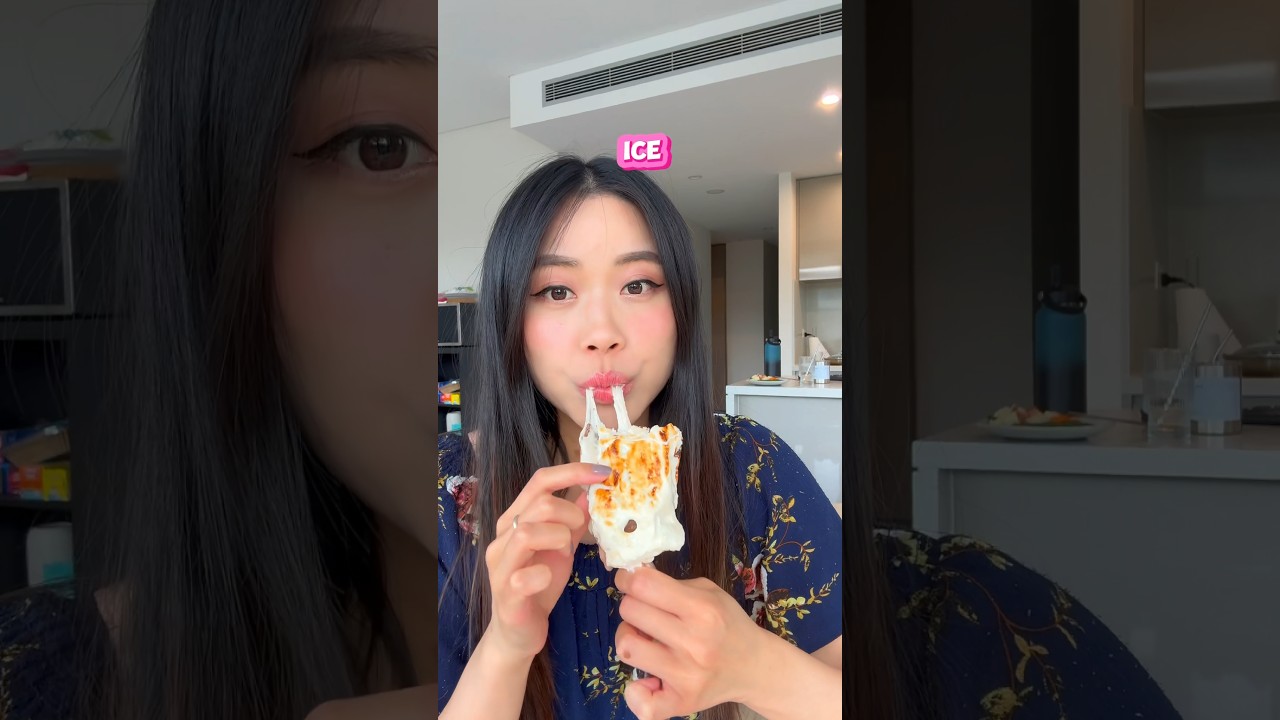 I made the VIRAL Korean marshmallow ice cream 🍦