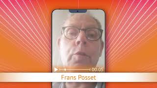TV Oranje app videoboodschap - Frans Posset