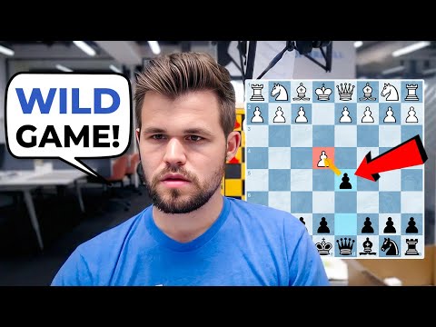 Magnus Carlsen Goes for the Scandinavian Defense!