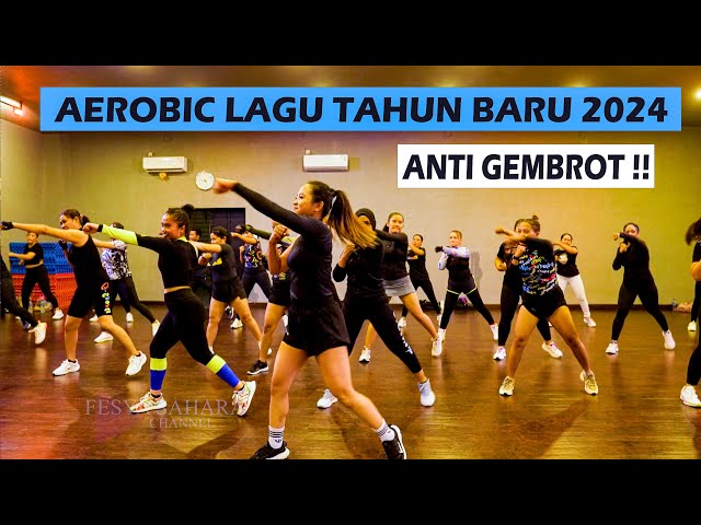 Gobyos parah !! Senam aerobic musik spesial tahun 2024 class=