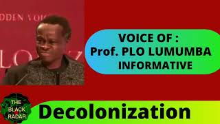 Decolonization of the Mind by PLO Lumumba | @theblackradar.