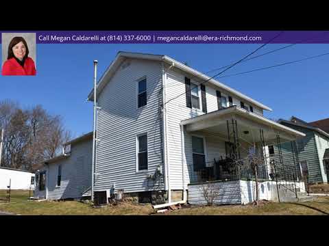 463 Randolph Street, Meadville, PA home video tour