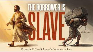 Why Jews Never Borrow Money the Way You Do (Solomon's Debt Trap Warning).