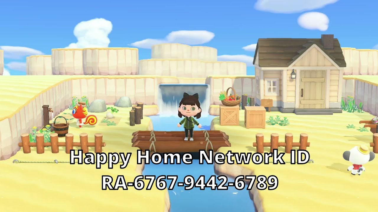 Caroline's Dreamy Country-Ranch Home 👩‍🌾🌾🌱 Animal Crossing New Horizons - Happy Home Paradise