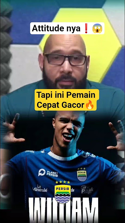 🗣️: Seperti Pesulap⁉️ Wiliam Pergerakannya sangat Cepat🔥 #liga1 #bobotoh #persib #bola #gol #timnas