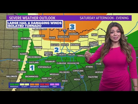 DFW Weather: Strong storms possible Memorial Day weekend - YouTube