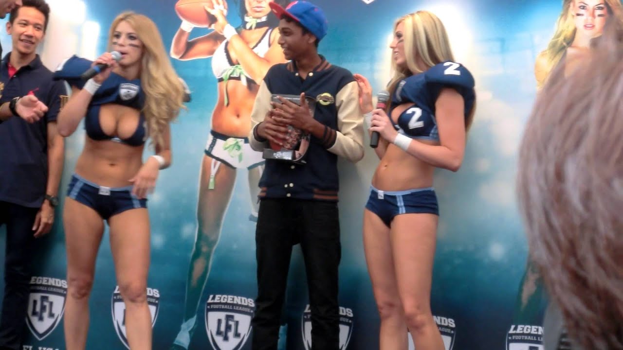 Legends Football League(LFL) at Bugis junction 3/3