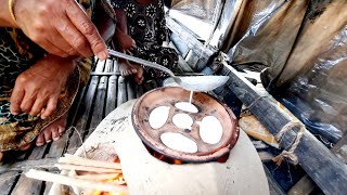 পরচন পদধত বযবহর কর চতই পঠ তর Citoy Cake Made Using Primitive Methods.