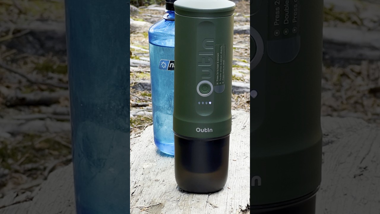 J'AMÉLIORE MES CAFÉS EN CAMPING! // NOUVELLE MACHINE À ESPRESSO PORTABLE // OUTIN NANO