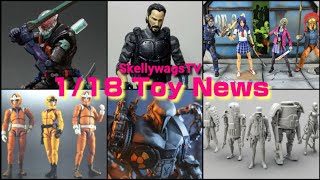 1/18 Toy News - Pocket Universe - New Gundam figures - Eagle Force - Upcoming releases Annex 2179