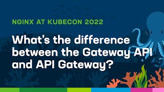 Did you know that the Gateway API is not the same as an #API Gateway? screenshot 2