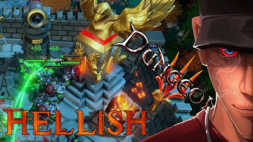 Dungeons 3 Mission 7 Hellish THE CROSSING SUN TEMPLE! | Let
