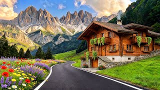 SWISS ALPS , Driving in the Most Beautiful Roads of Switzerland – Pure Paradise 4K 