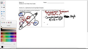 Video Notes 4.1-4.2 Part 1