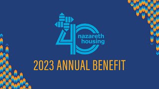 Nazareth Housing | 2023 Annual Benefit
