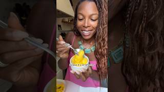 3-INGREDIENT MANGO SORBET 🥭 #veganrecipes #healthyrecipes