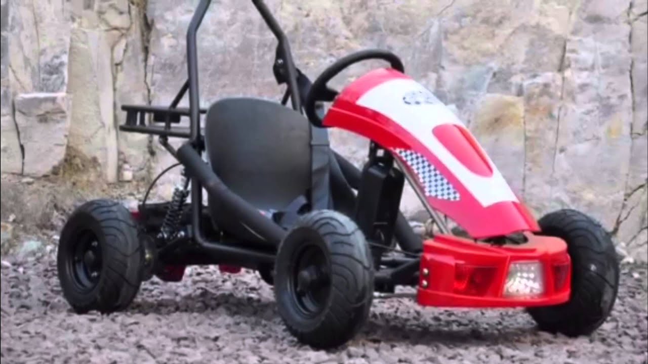 go cart oulatech electric battery kid rider atv duke bike