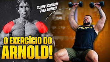 Como fazer O DESENVOLVIMENTO ARNOLD! "O MELHOR EXERCÍCIO PARA OMBRO" - Arnold Schwarzenegger