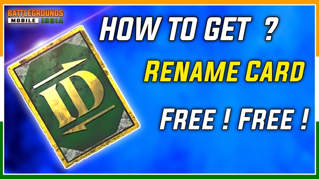 How To Get Id Card In Pubg Mobile For Free