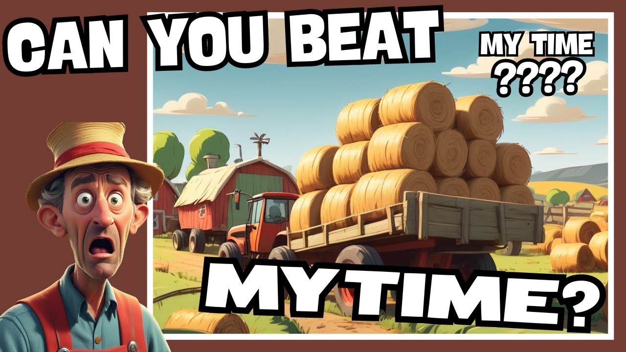 FS22 BALE CHALLENGE - EVREYONE WILL BEAT MY SCORE?