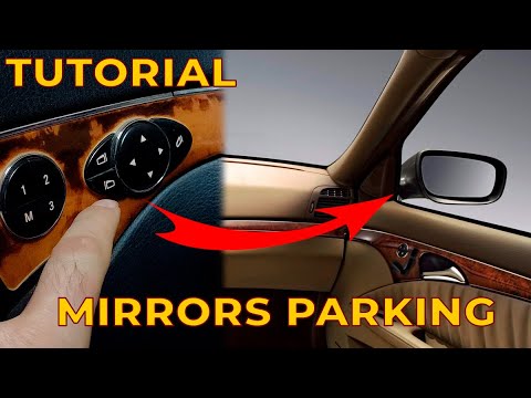 Как Включить функцию Опускание Боковых Зеркал при Парковке на Mercedes W211, W204, W212, W164, W203