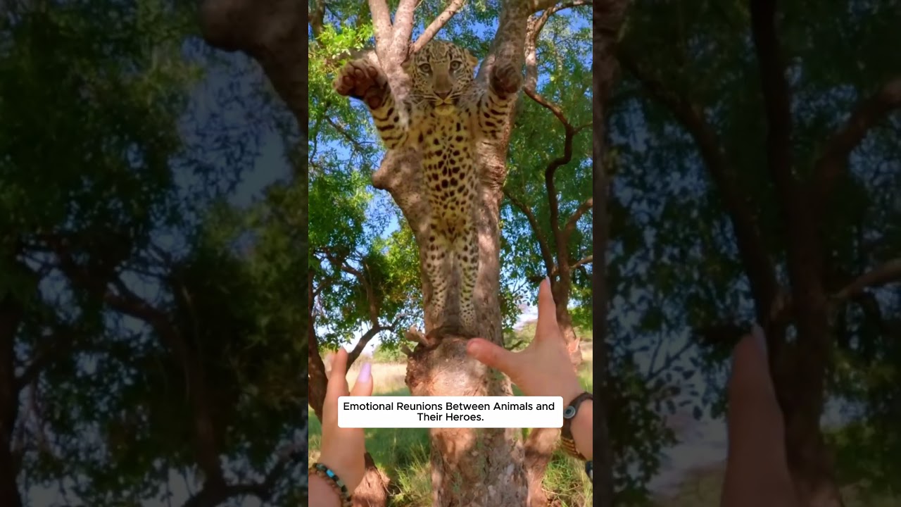 Emotional Reunions Between Animals and Their Heroes.