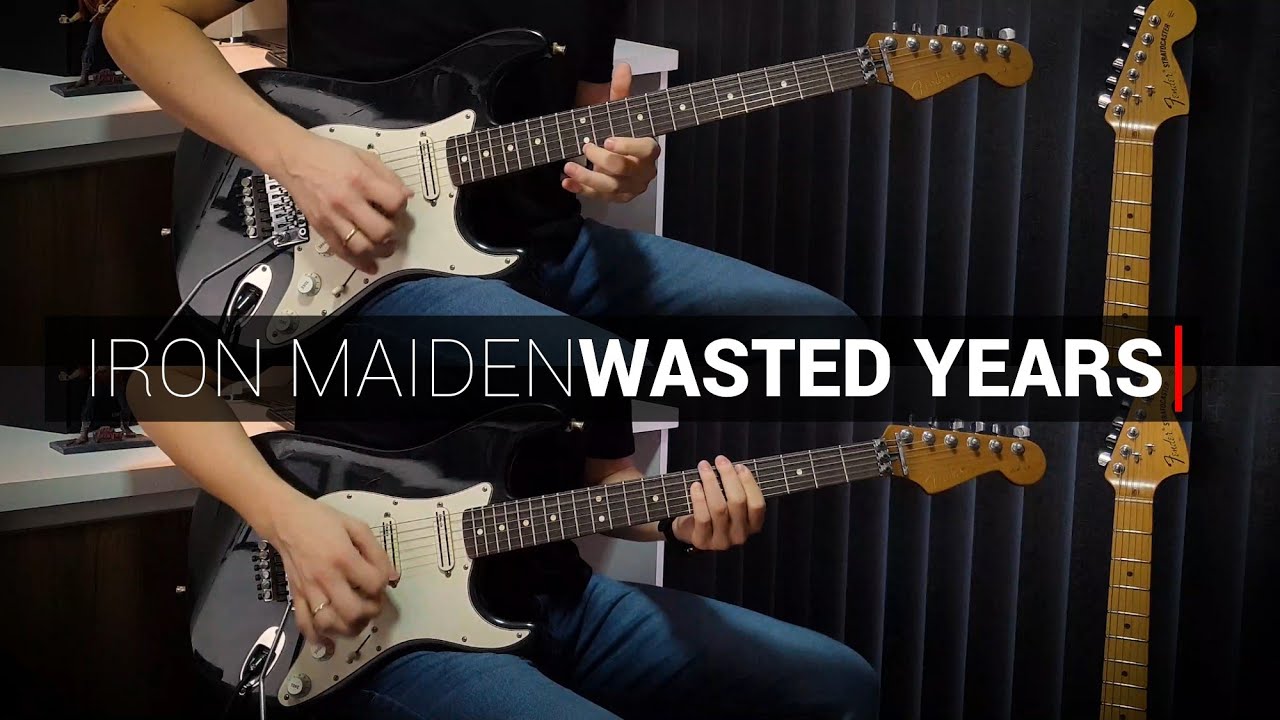 Iron Maiden - Wasted Years // Guitar Cover