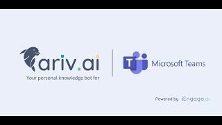Ariv.ai your  team's knowledge bot for Microsoft Teams screenshot 1