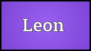 Leon Meaning