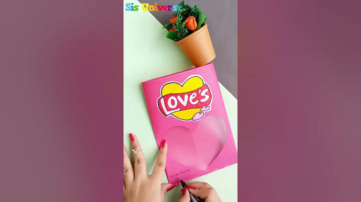 DIY BFF Chips Bag Gift😍💗 #shorts