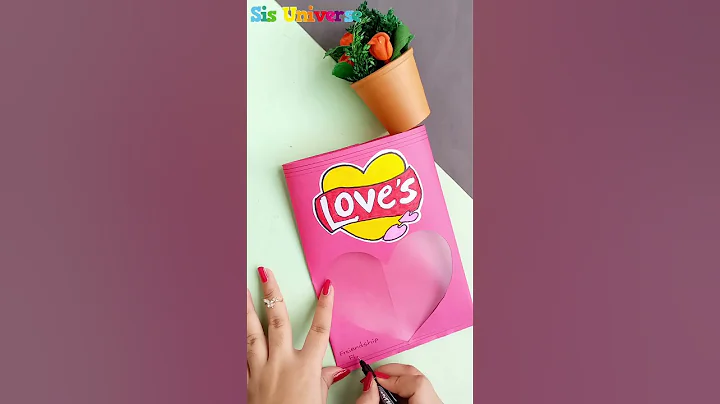 DIY BFF Chips Bag Gift😍💗 #shorts