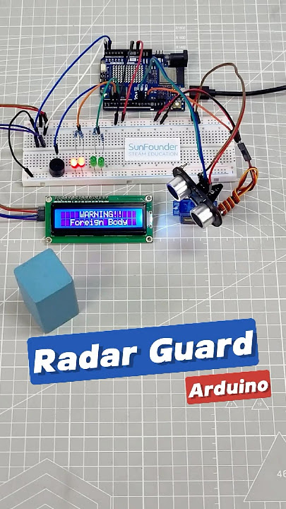 How to Make a Motion-Tracking Radar with Arduino 🛠 #arduino #arduinoproject