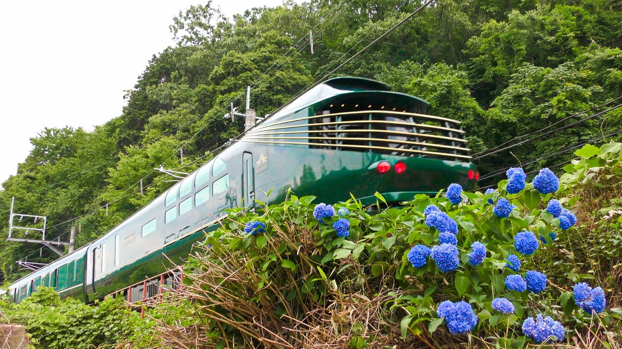 Halfway to Heaven　ダージリン鉄道 4K版 トワイライトエクスプレス瑞風 質知山踏切 20260619 Twilight