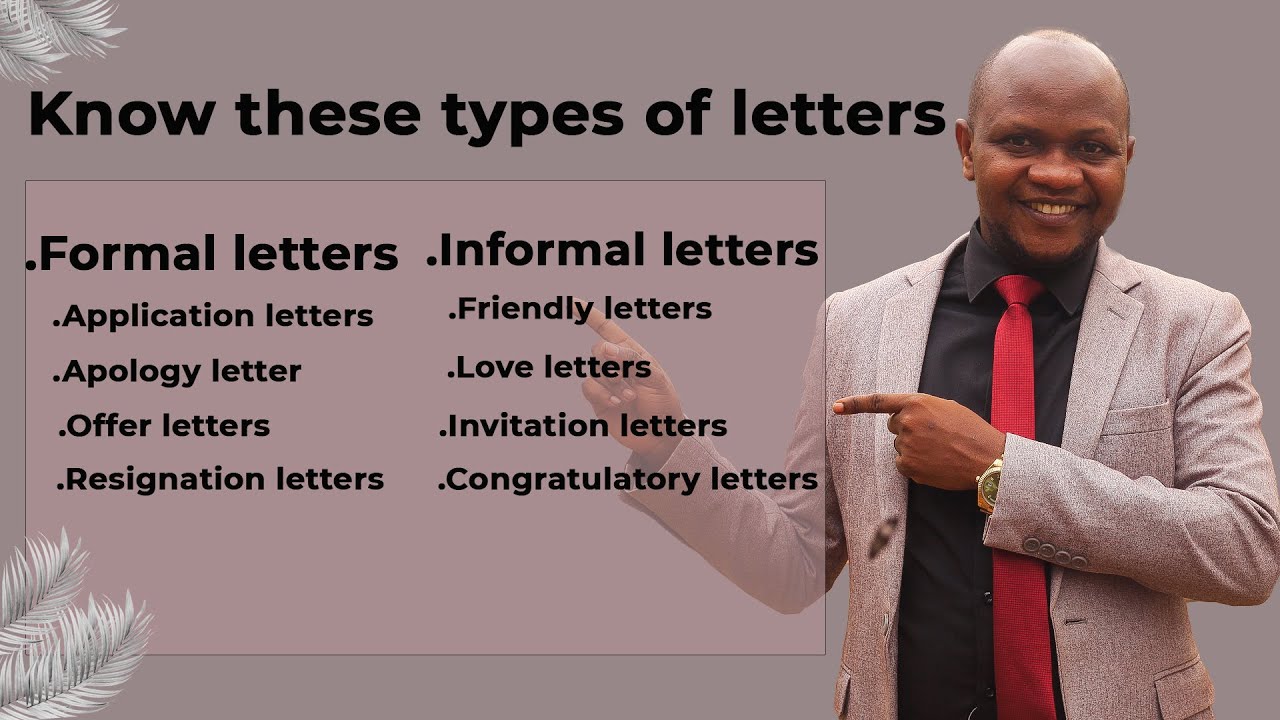 Kwandika ibaruwa mu Cyongereza. Menya amoko y' amabaruwa mu Cyongereza ...