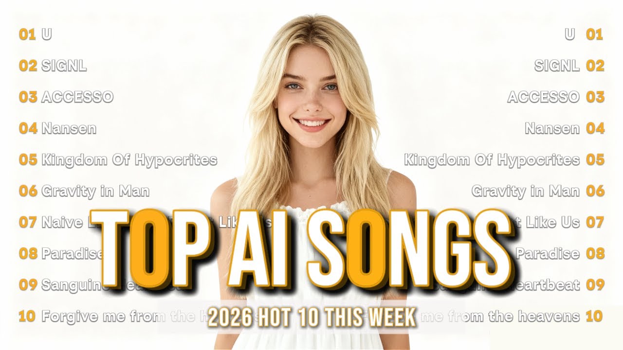 Top 10 Mind-Blowing AI Music Generations（Week2）