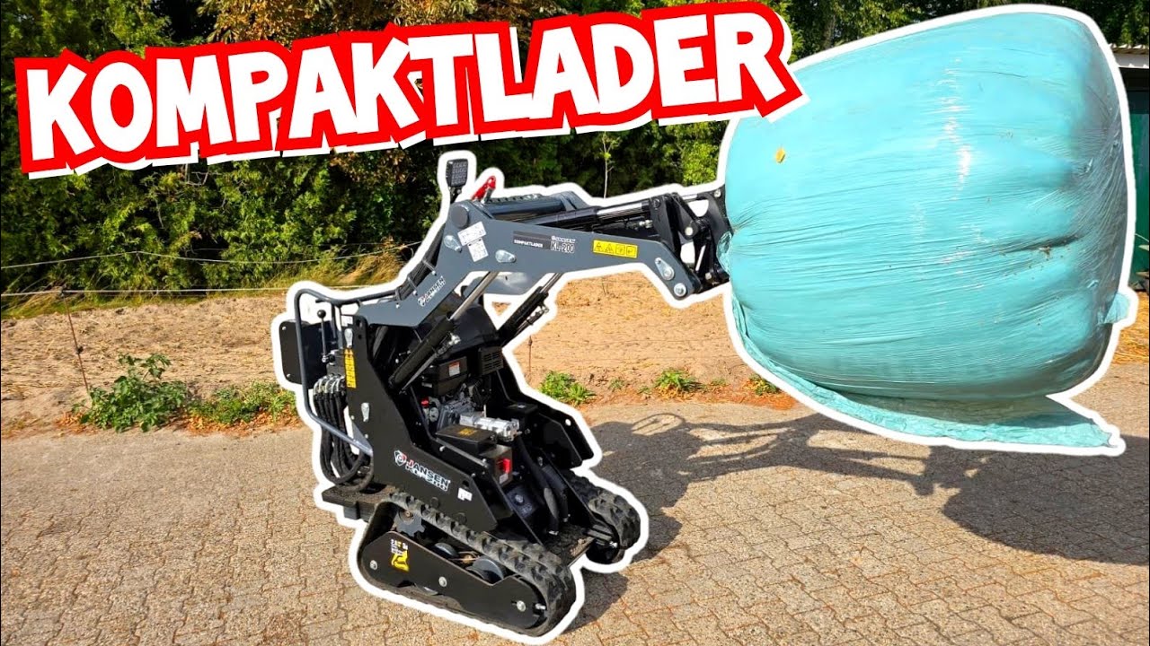 WAS KANN ER WIRKLICH? | MINI-KOMPAKTLADER im TEST! | Jansen KL-200 | Mr. Moto