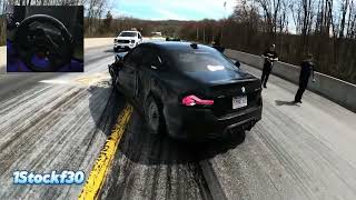 I CRASHED MY BMW GOING 170MPH - 1StockF30 REACTION
