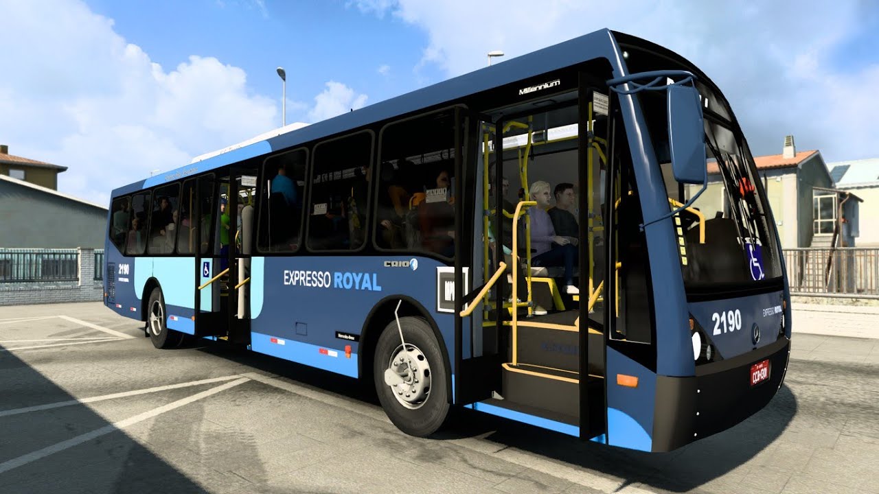 CAIO MILLENNIUM 2 PBC. From ROMA to NAPOLI. ETS2