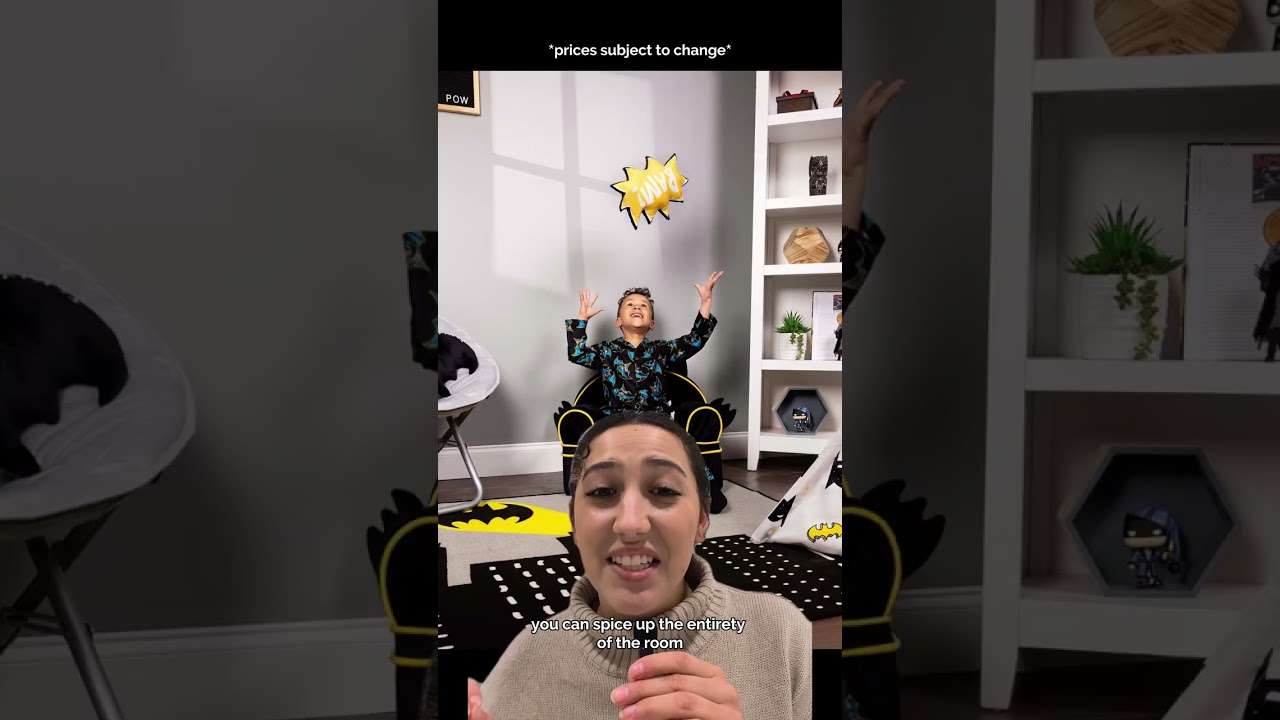 Batman Budget Friendly Kids Decor