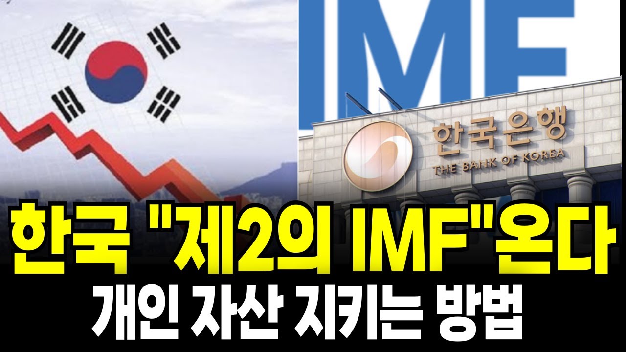 대한민국 제2의 IMF가 다가오면 내 자산 지키는 방법 공개 ㅣ 경제