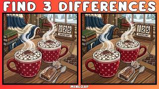 The Alpine Ski Lodge Spot the Difference | 10 Relaxing Puzzles