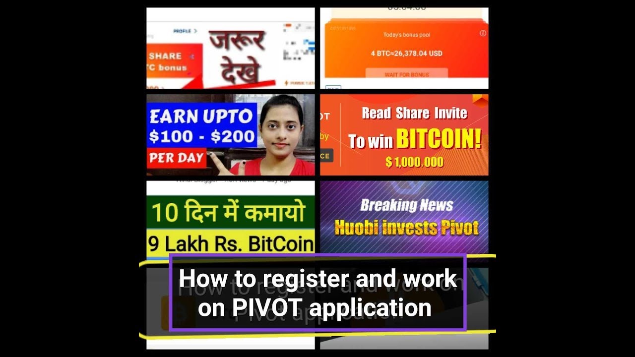 Pivot:- How to register, work, & earn on PIVOT APPLICATION??