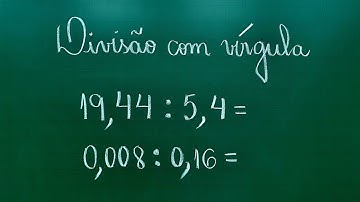 💥DIVISÃO COM VÍRGULA - DIVISÃO COM NÚMEROS DECIMAIS - Professora Angela Matemática