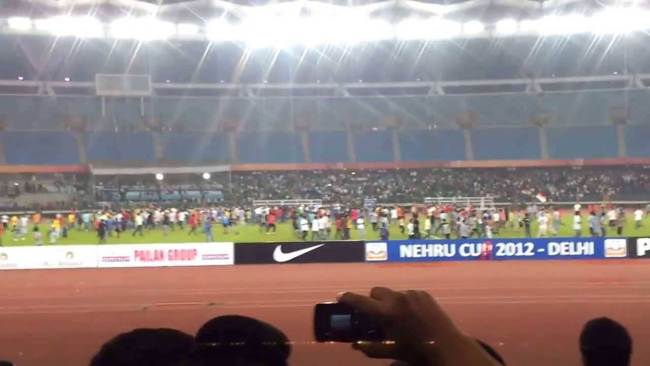 Nehru cup finals 2012