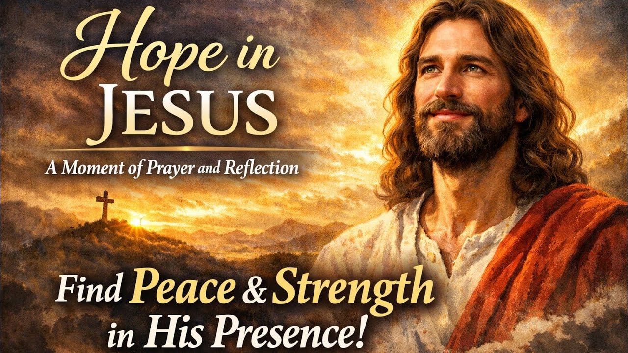 Hope in Jesus — A Moment of Prayer and Reflection 